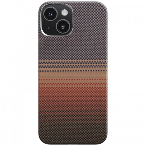 Чохол PC Carbon Protection Slim with MagSafe для Apple iPhone 15 (6.1") Red