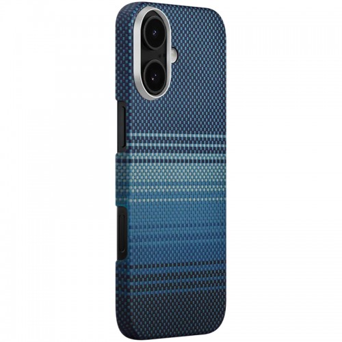 Чохол PC Carbon Protection Slim with MagSafe для Apple iPhone 16 (6.1") Blue