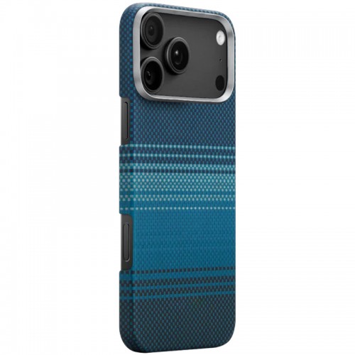 Чехол PC Carbon Protection Slim with MagSafe для Apple iPhone 17 Pro Max (6.9") Blue