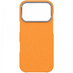 Чехол PC Carbon Protection Slim с MagSafe для Apple iPhone 17 Pro Max (6.9") Оранжевый