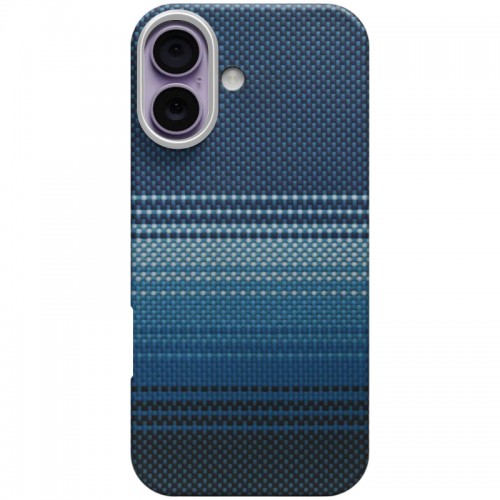 Чохол PC Carbon Protection Slim with MagSafe для Apple iPhone 17 (6.3") Blue