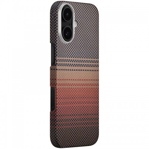 Чохол PC Carbon Protection Slim with MagSafe для Apple iPhone 17 (6.3") Red
