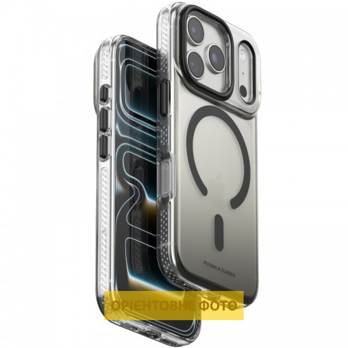 Чохол TPU+PC Puloka Resplendent with Magnetic Fit для Apple iPhone 17 (6.3") Black