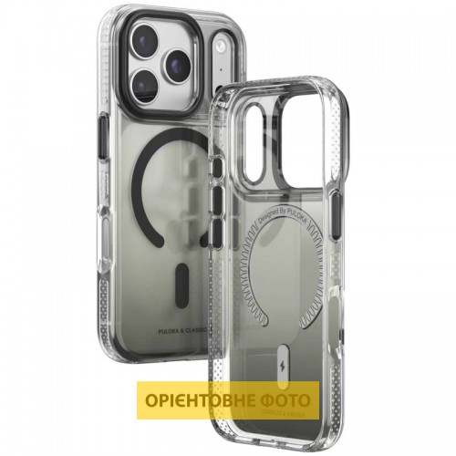 Чохол TPU+PC Puloka Resplendent with Magnetic Fit для Apple iPhone 17 (6.3") Black
