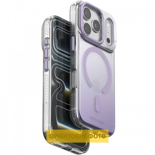 Чохол TPU+PC Puloka Resplendent with Magnetic Fit для Apple iPhone 17 (6.3") Purple