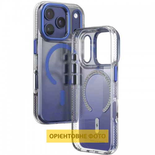 Чохол TPU+PC Puloka Resplendent with Magnetic Fit для Apple iPhone 17 (6.3") Blue