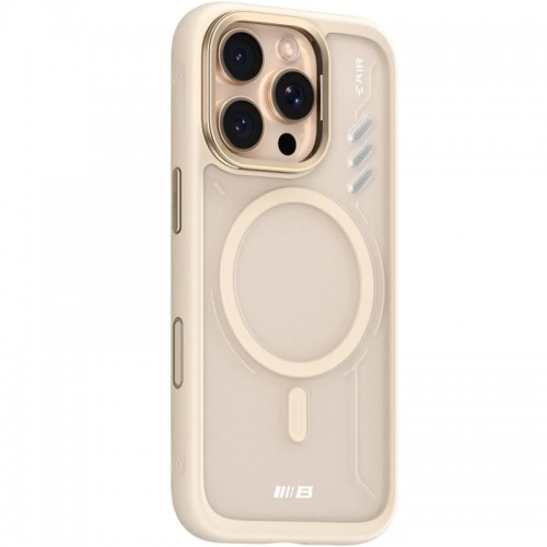 TPU+PC чехол Blueo Frosted Heat Dissipation Stand with MagSafe для Apple iPhone 16 Pro (6.3") Золотой / Gold