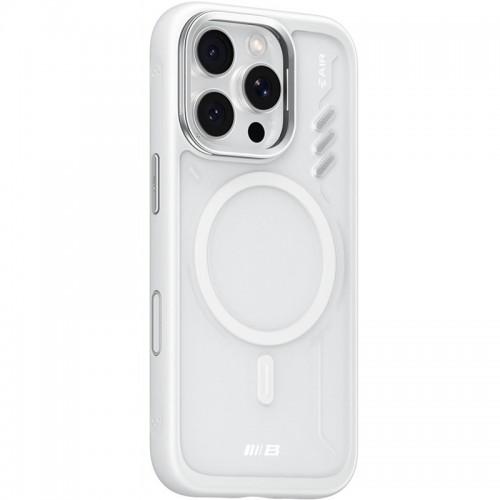 TPU+PC чехол Blueo Frosted Heat Dissipation Stand with MagSafe для Apple iPhone 16 Pro Max (6.9") Белый / White