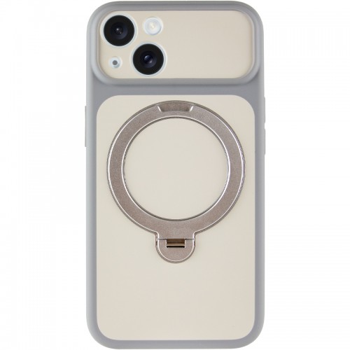 Чехол Ummi Full Camera with MagSafe HQ Ring для Apple iPhone 13 (6.1") Серый