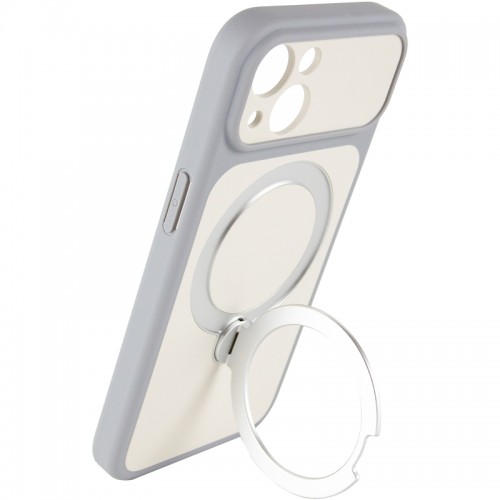 Чехол Ummi Full Camera with MagSafe HQ Ring для Apple iPhone 13 (6.1") Серый