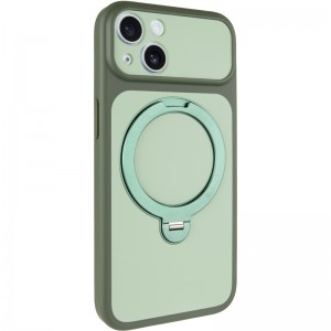 Чохол Ummi Full Camera with MagSafe HQ Ring для Apple iPhone 13 (6.1") Green