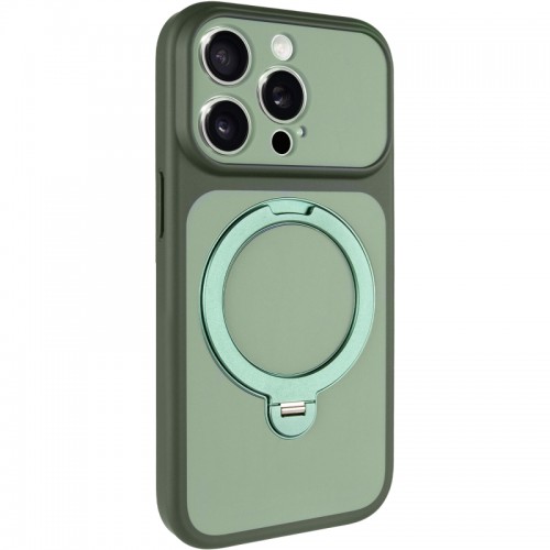 Чехол Ummi Full Camera with MagSafe HQ Ring для Apple iPhone 13 Pro (6.1") Зеленый