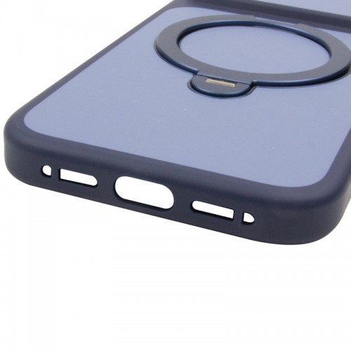 Чехол Ummi Full Camera with MagSafe HQ Ring для Apple iPhone 13 Pro Max (6.7") темно-синий