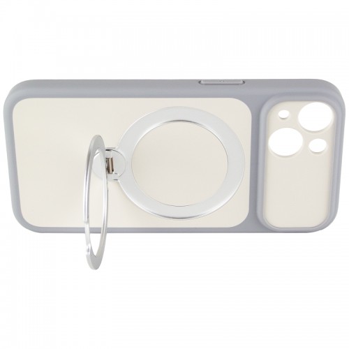 Чехол Ummi Full Camera with MagSafe HQ Ring для Apple iPhone 15 (6.1") Серый