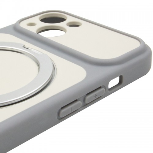 Чехол Ummi Full Camera with MagSafe HQ Ring для Apple iPhone 15 (6.1") Серый