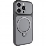 Чехол Ummi Full Camera with MagSafe HQ Ring для Apple iPhone 15 Pro (6.1") Черный