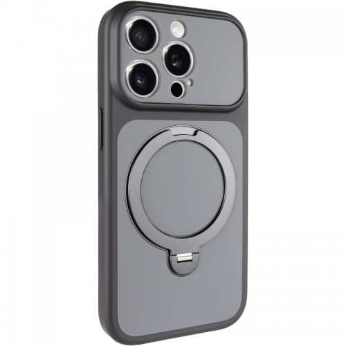 Чехол Ummi Full Camera with MagSafe HQ Ring для Apple iPhone 15 Pro Max (6.7") Черный