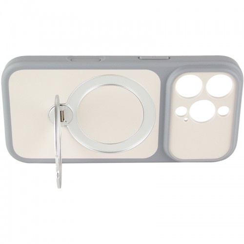 Чехол Ummi Full Camera с MagSafe HQ Ring для Apple iPhone 15 Pro Max (6.7") Серый