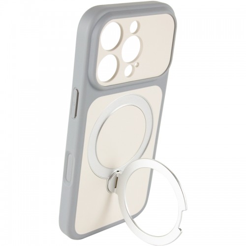 Чехол Ummi Full Camera with MagSafe HQ Ring для Apple iPhone 16 Pro (6,3") Серый