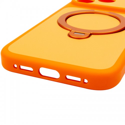 Чехол Ummi Full Camera with MagSafe HQ Ring для Apple iPhone 16 Pro (6.3") Оранжевый