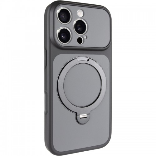 Чехол Ummi Full Camera with MagSafe HQ Ring для Apple iPhone 16 Pro Max (6.9") Черный
