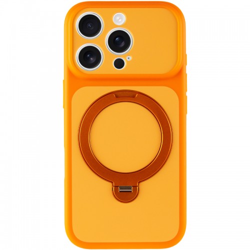 Чехол Ummi Full Camera with MagSafe HQ Ring для Apple iPhone 16 Pro Max (6.9") Оранжевый