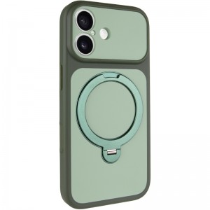 Чохол Ummi Full Camera with MagSafe HQ Ring для Apple iPhone 17 (6.3") Green