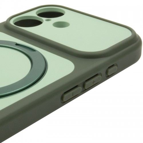 Чехол Ummi Full Camera with MagSafe HQ Ring для Apple iPhone 17 (6.3") Зеленый
