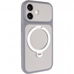 Чехол Ummi Full Camera with MagSafe HQ Ring для Apple iPhone 17 (6.3") Серый