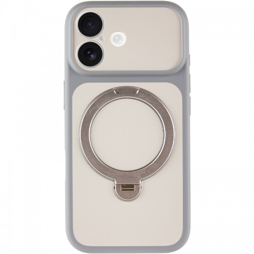 Чехол Ummi Full Camera with MagSafe HQ Ring для Apple iPhone 17 (6.3") Серый