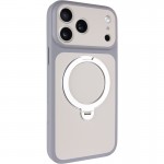 Чехол Ummi Full Camera with MagSafe HQ Ring для Apple iPhone 17 Pro (6.3") серый