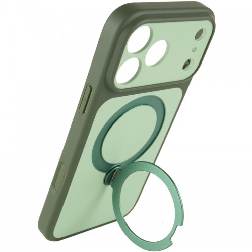 Чехол Ummi Full Camera with MagSafe HQ Ring для Apple iPhone 17 Pro Max (6.9") Зелёный