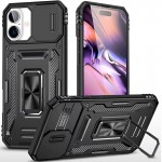 Ударопрочный чехол Camshield Army Ring для Apple iPhone 17 (6.3") Черный / Black
