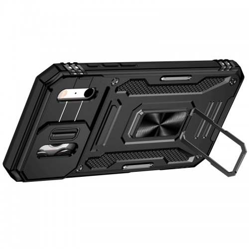Ударопрочный чехол Camshield Army Ring для Apple iPhone 17 Pro Max (6.9") Черный / Black