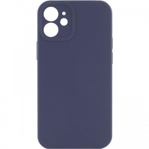 Silk Full Camera Protective (AA) NO LOGO Case для Apple iPhone 12 (6.1") Темно-синий / Midnight blue