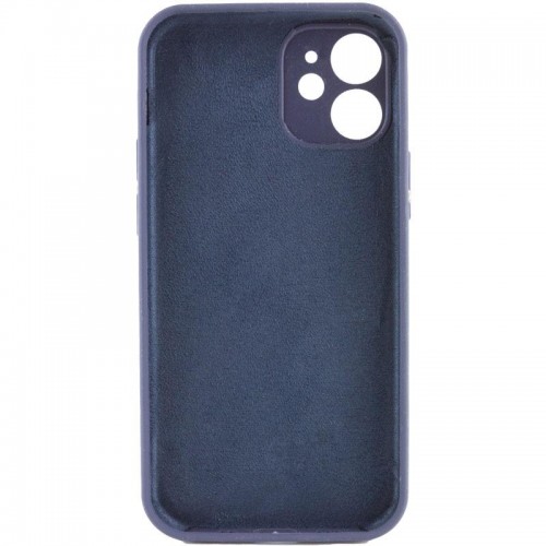 Silk Full Camera Protective (AA) NO LOGO Case для Apple iPhone 12 (6.1") Темно-синий / Midnight blue