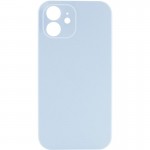 Чехол Silk Full Camera Protective (AA) NO LOGO для Apple iPhone 12 (6.1") Голубой / Sweet Blue