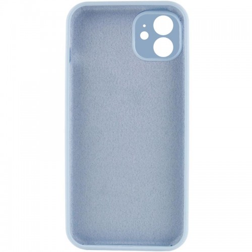 Чехол Silk Full Camera Protective (AA) NO LOGO для Apple iPhone 12 (6.1") Голубой / Sweet Blue