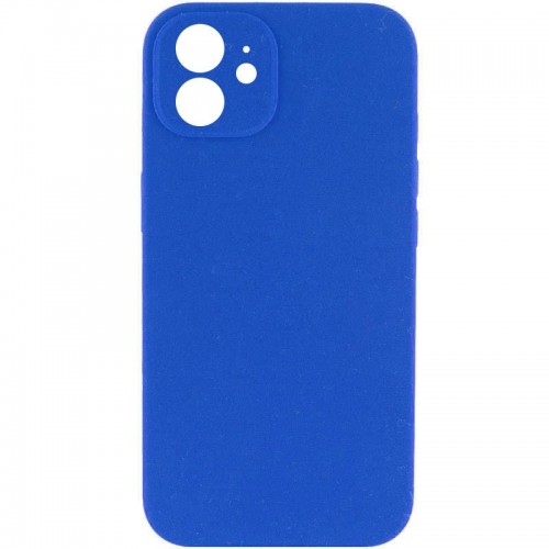 Чехол Silk Full Camera Protective (AA) NO LOGO для Apple iPhone 12 (6.1") Синий / Capri Blue
