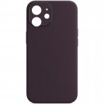 Чехол Silk Full Camera Protective (AA) NO LOGO для Apple iPhone 12 (6.1") Фиолетовый / Elderberry