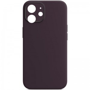Чехол Silk Full Camera Protective (AA) NO LOGO для Apple iPhone 12 (6.1") Фиолетовый / Elderberry