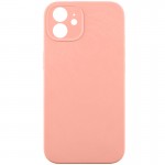 Чехол Silk Full Camera Protective (AA) NO LOGO для Apple iPhone 12 (6.1") Персиковый / Peach