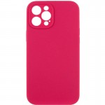 Чехол Silk Full Camera Protective (AA) NO LOGO для Apple iPhone 12 Pro (6.1") Красный / Rose Red