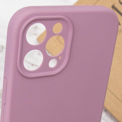 Чехол Silk Full Camera Protective (AA) NO LOGO для Apple iPhone 12 Pro (6.1") Лиловый / Lilac Pride