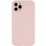 Чехол Silk Full Camera Protective (AA) NO LOGO для Apple iPhone 12 Pro (6.1") Розовый / Chalk Pink