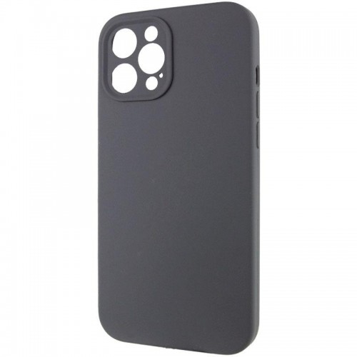 Чехол Silk Full Camera Protective (AA) NO LOGO для Apple iPhone 12 Pro (6.1") Серый / Темно-серый