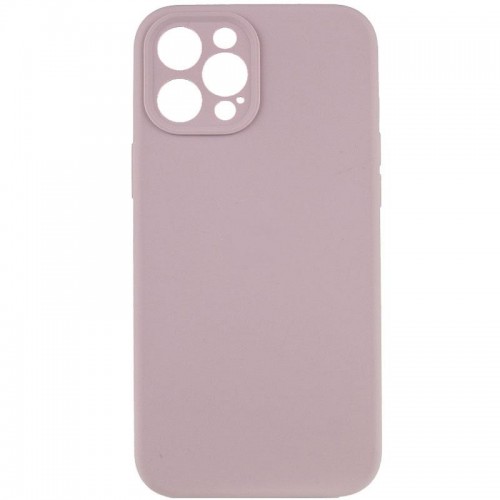 Чехол Silk Full Camera Protective (AA) NO LOGO для Apple iPhone 12 Pro (6.1") Серый / Lavender