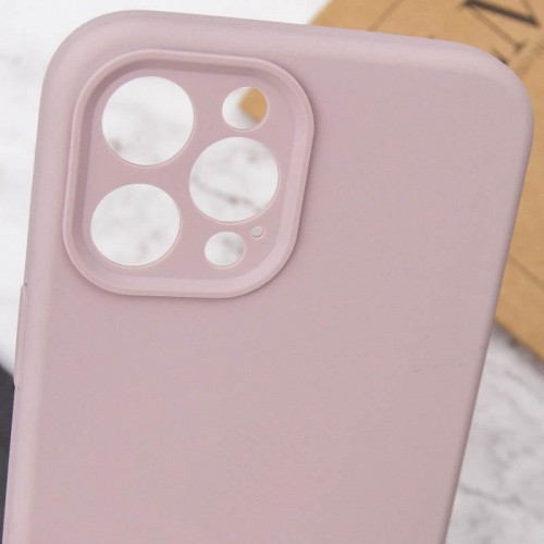 Чехол Silk Full Camera Protective (AA) NO LOGO для Apple iPhone 12 Pro (6.1") Серый / Lavender