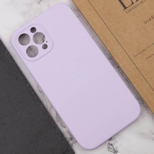 Чехол Silk Full Camera Protective (AA) NO LOGO для Apple iPhone 12 Pro (6.1") Лиловый / Lilac