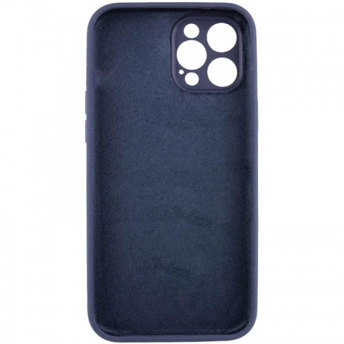 Чехол Silk Full Camera Protective (AA) NO LOGO для Apple iPhone 12 Pro (6.1") Тёмно-синий / Midnight blue
